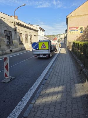 Výměna vodovodních uzávěrů v ulici Pražská 1